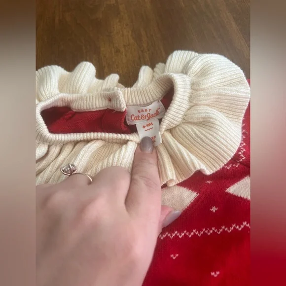 Cat & Jack Baby Girl Outfit 6-9 Months - Picture 3 of 4